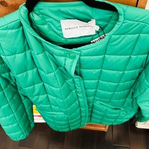 Rebecca Minkoff Green Puffer Jacket